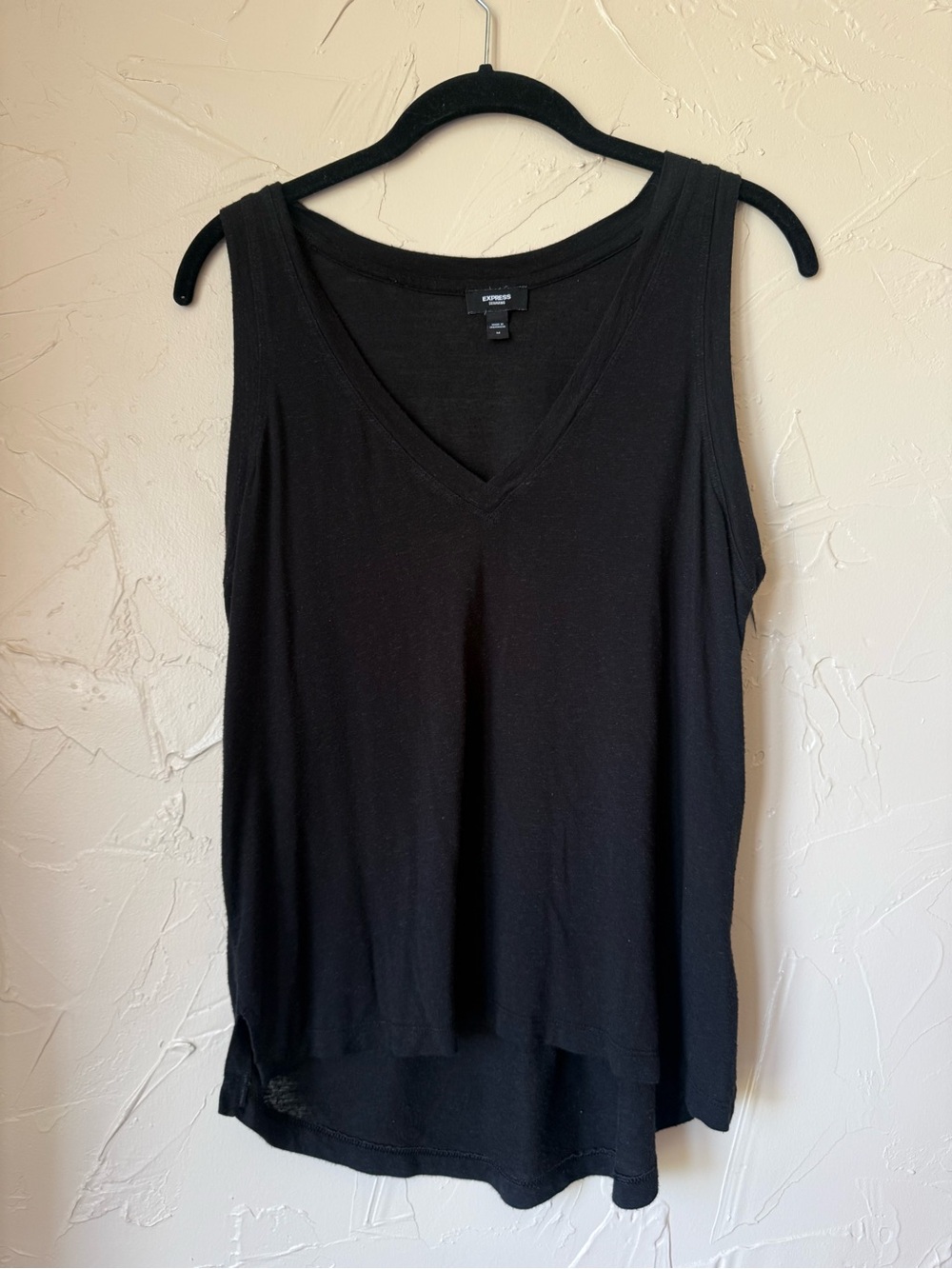 [express] linen tank
